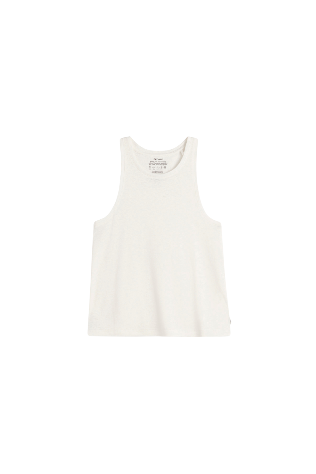 Camiseta ECOALF de Lino Halden Off White
