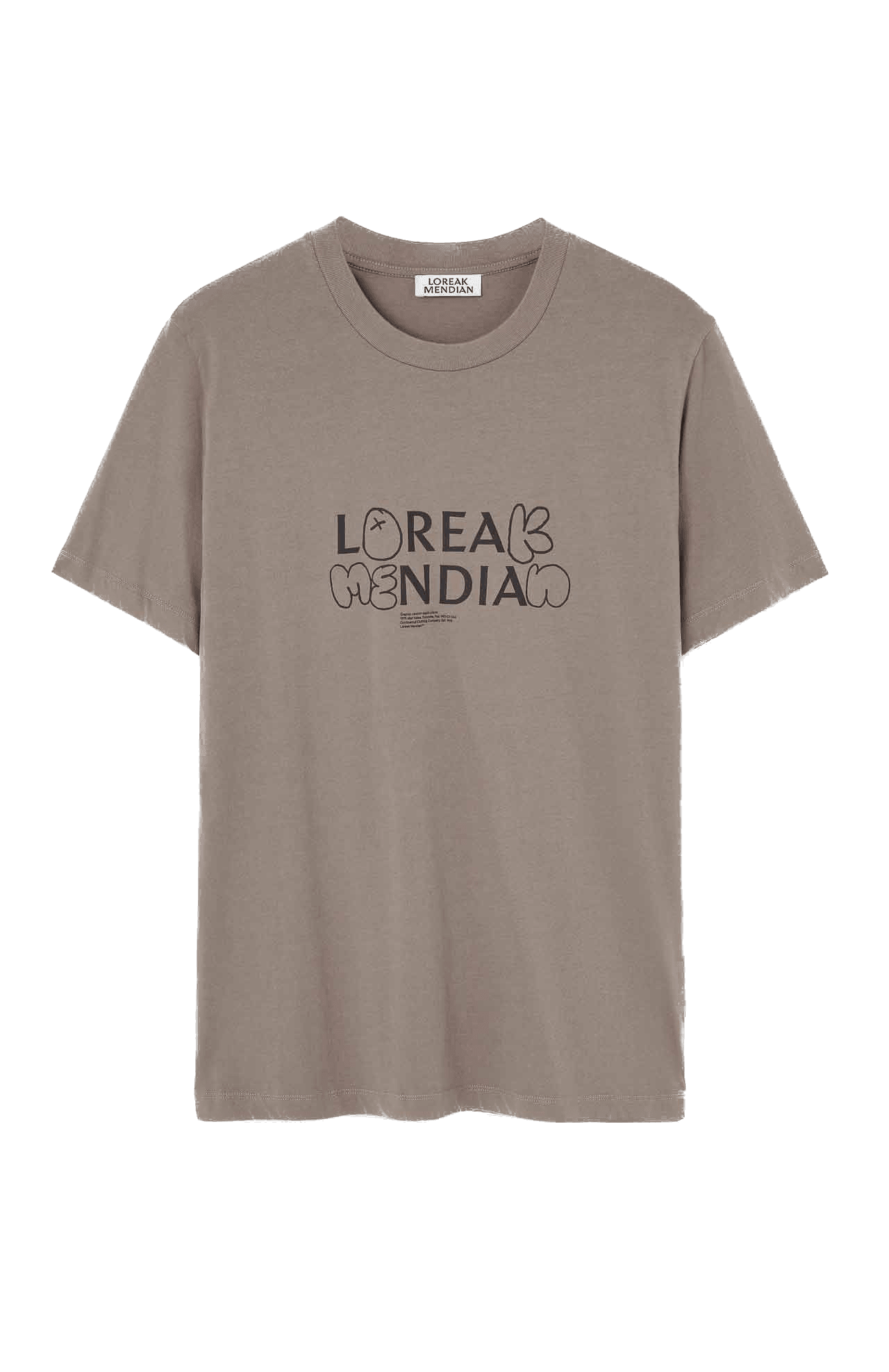 Camiseta Loreak Mendian Sabotage Mouse - ECRU