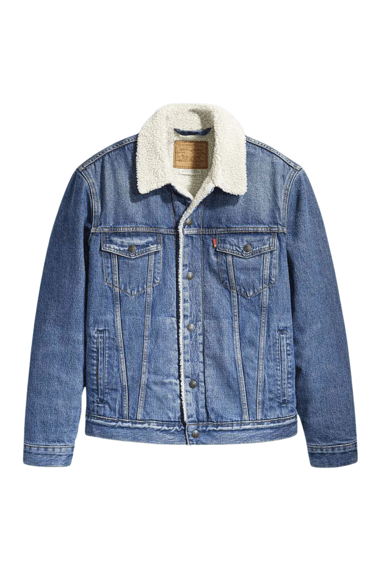 Chaqueta Levi's® Trucker Type III Sherpa Fable – ECRU