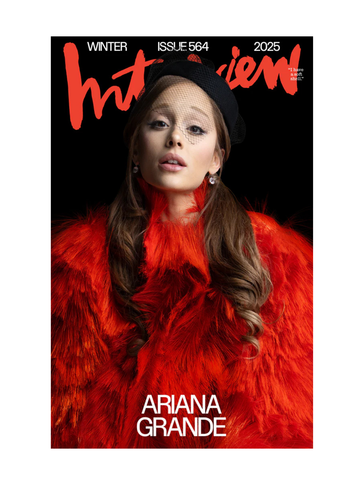 Revista INTERVIEW #564: Ariana Grande Winter 2025 – ECRU