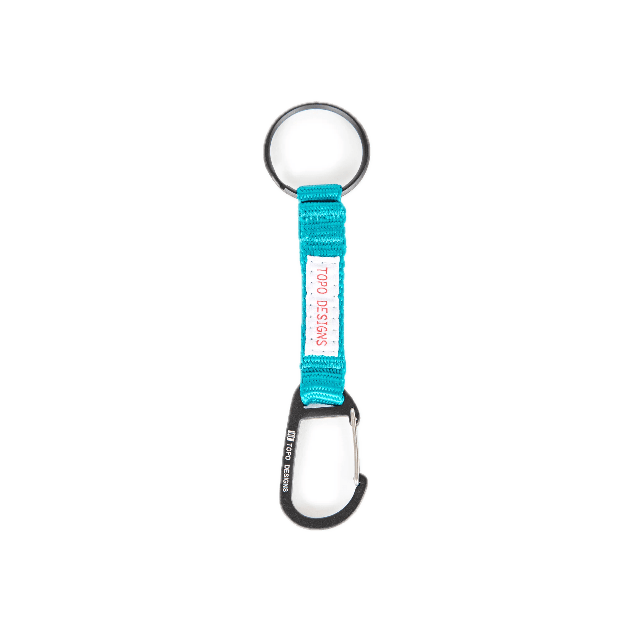 Key Clip Topo Designs Turquoise - ECRU