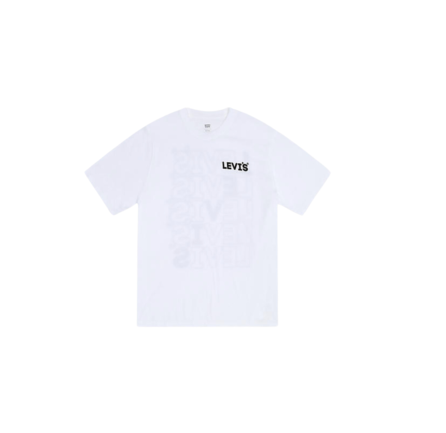 Camiseta Levi's® Stairstep Logo White
