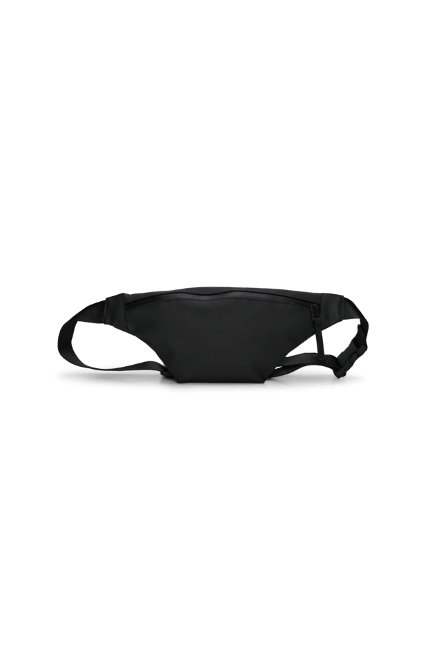 Riñonera Rains Impermeable Bum Bag Mini Black - ECRU