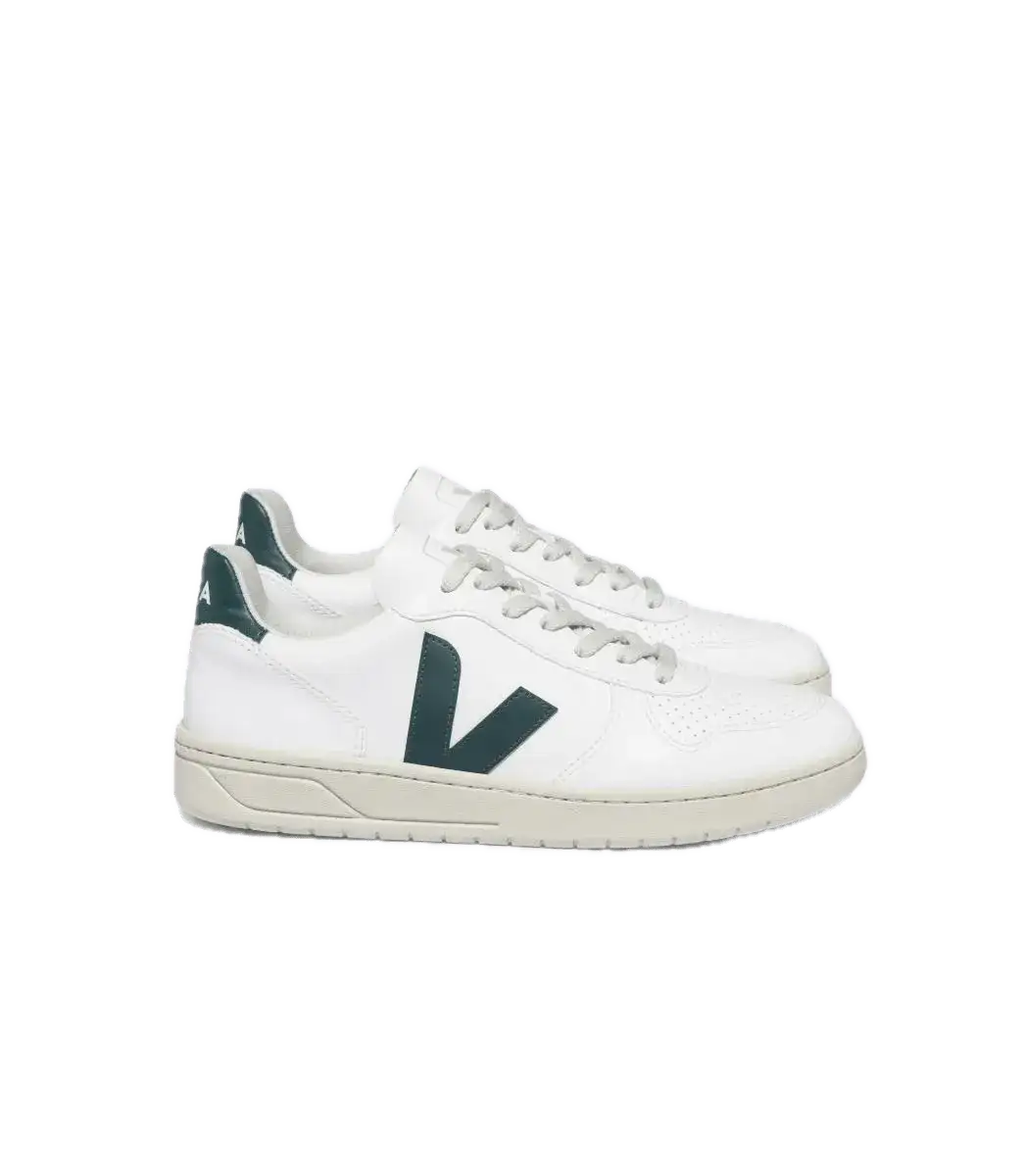 Mejores Zapatillas Zapatillas Veja Amazon Mujer Veja V-10 CWL White Brittany Sneakers – ECRU