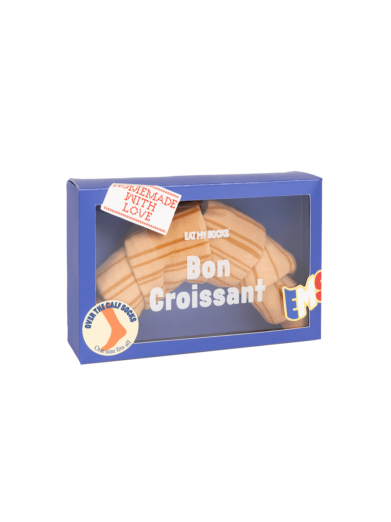Calcetines Eat My Socks Bon Croissant - ECRU