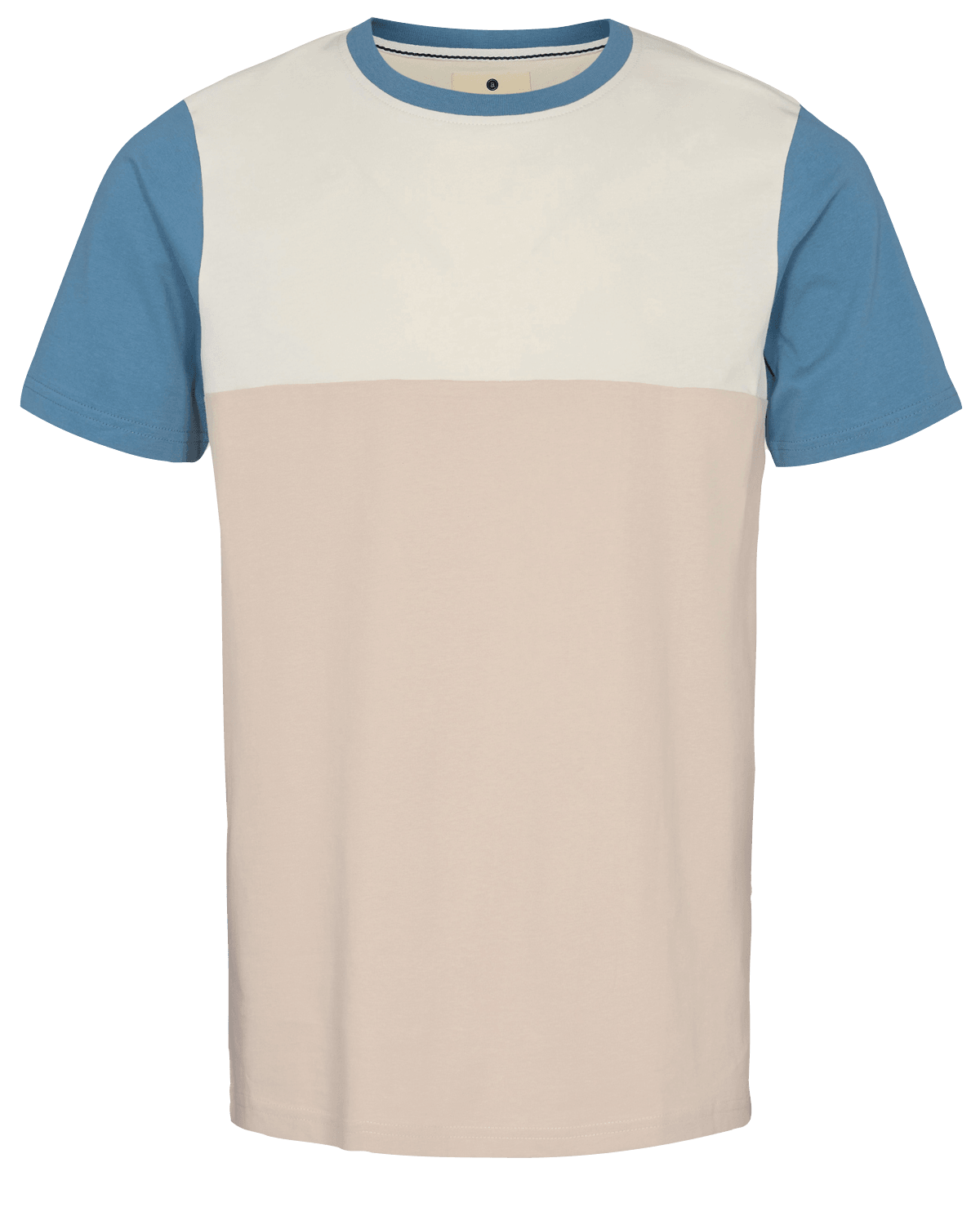 Camiseta Akrod Colorblock - ECRU