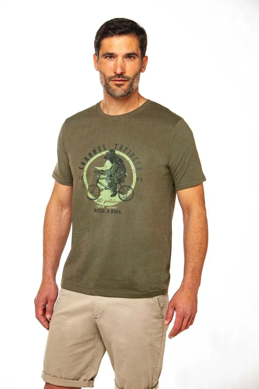 Camiseta Coronel Tapioca Ride – ECRU - Main Image