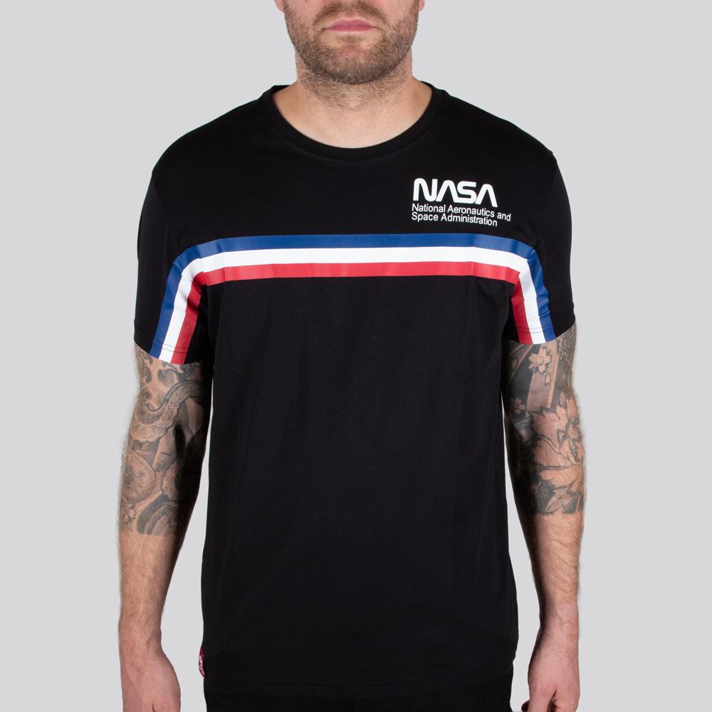 Camiseta NASA ISS Negra - ECRU