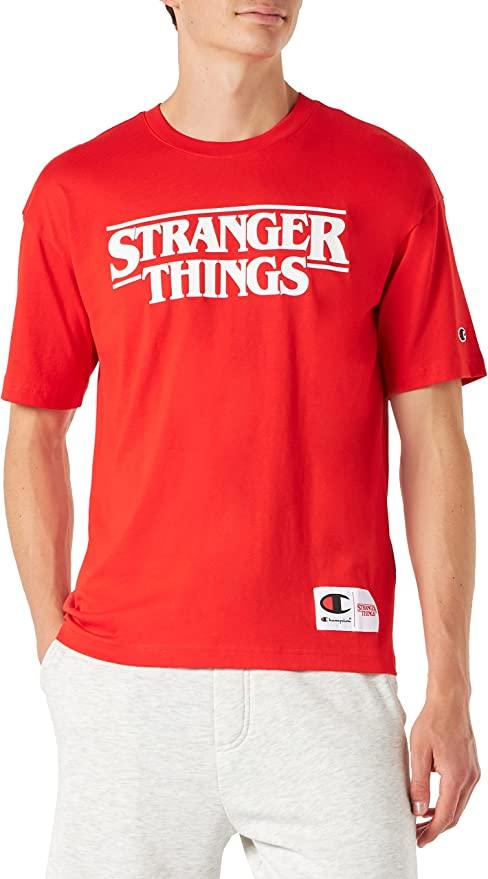 Camiseta Unisex Champion x Stranger Things - ECRU