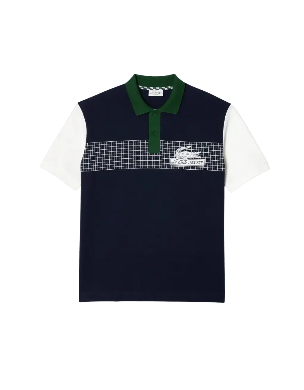 Lacoste men's loose fit organic cotton polo shirt