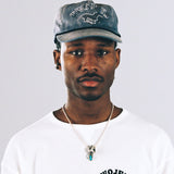 TWO JEYS Sonnenverblasste blaue Kappe