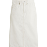 Falda LEVI'S® con Abertura de Tiro Alto Blanca Snowing In La