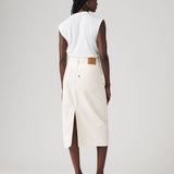 Falda LEVI'S® con Abertura de Tiro Alto Blanca Snowing In La