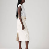 Falda LEVI'S® con Abertura de Tiro Alto Blanca Snowing In La