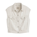 LEVI'S® Shrunken 90er Weste in Kristallgrau 