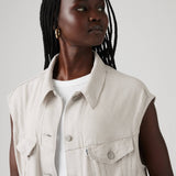 LEVI'S® Shrunken 90er Weste in Kristallgrau 