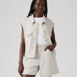 LEVI'S® Shrunken 90er Weste in Kristallgrau 