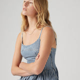 Vestido LEVI'S® Alessie Bustier Mischa Stripe Denim