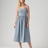 Vestido LEVI'S® Alessie Bustier Mischa Stripe Denim