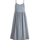 Vestido LEVI'S® Alessie Bustier Mischa Stripe Denim