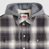 Chaqueta LEVI'S® Francisco Warwick Plaid Dark Phantom Gris