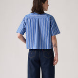 Camisa LEVI'S® Harlie Crop Double Dutch Stripe Nautical Blue