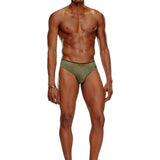 Pack de 3 Calzoncillos Slips DIESEL Andre Verde Negro