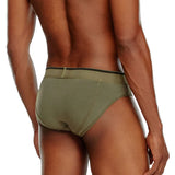 Pack de 3 Calzoncillos Slips DIESEL Andre Verde Negro