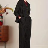 KING LOUIE Bianca Gilet Ziggy Vest Black