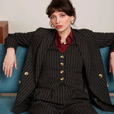 KING LOUIE Bianca Gilet Ziggy Vest Black