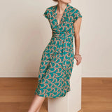 Vestido KING LOUIE Darcy Minty Bermuda Green