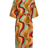 KING LOUIE Kiki Kaftan Harvest Gelbes Falaise-Kleid