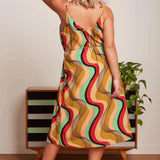 Vestido KING LOUIE Lara Harvest Yellow Falaise