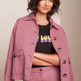 KING LOUIE Sylvie Mellow Rose Jacket