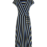 Vestido KING LOUIE Abigail Black Embla Stripe