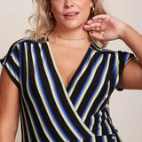 Vestido KING LOUIE Abigail Black Embla Stripe