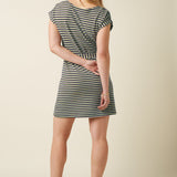 Vestido KING LOUIE Aria Tunic Beebop Stripe Black