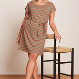 KING LOUIE Aria Tunic Beebop Stripe Dress