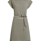 Vestido KING LOUIE Aria Tunic Beebop Stripe Black