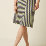Falda KING LOUIE Juno Beebop Stripe Black
