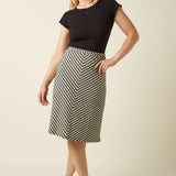 Falda KING LOUIE Juno Beebop Stripe Black