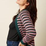 Cárdigan KING LOUIE Blanca Pine Green