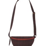 Bolso KING LOUIE Tweedy Bordeaux Red