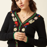 Cardigan KING LOUIE V Rib Pery