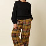 Pantalones KING LOUIE Federica Cuff Caroll Check