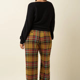 Pantalones KING LOUIE Federica Cuff Caroll Check