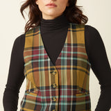 Chaleco KING LOUIE Bianca Caroll Check