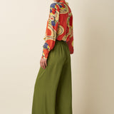 Pantalón KING LOUIE Irma Woodbine Green