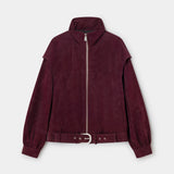 Cazadora bomber LAAGAM Signy Burgundy