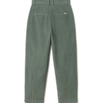 Pantalón TWOTHIRDS Haruku Corduroy Washed Green - vista trasera